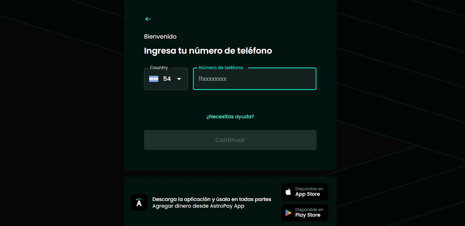 formulario registro